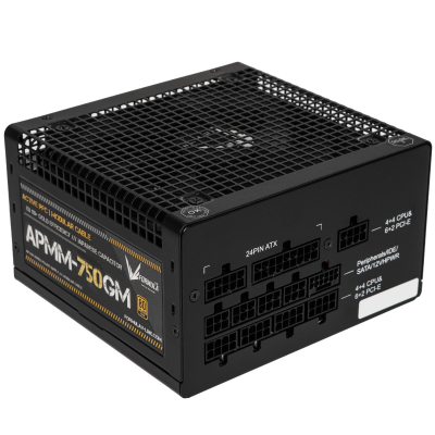 Блок питания Formula ATX 750W APMM-750GM Gen.5 80+ gold (20+4pin) APFC 120mm fan 8xSATA Cab Manag RTL