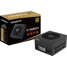 Блок питания Gigabyte ATX 750W GP-P750GM 80+ gold (20+4pin) APFC 120mm fan 8xSATA Cab Manag RTL