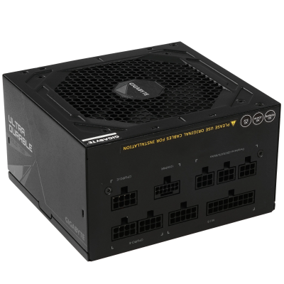 Блок питания Gigabyte ATX 750W GP-UD750GM PG5 80+ gold (20+4pin) APFC 120mm fan 8xSATA Cab Manag RTL