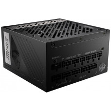 Блок питания MSI ATX 1000W MPG A1000G 80+ gold 24pin APFC 135mm fan 12xSATA Cab Manag RTL