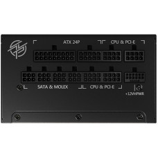 Блок питания MSI ATX 1000W MPG A1000G 80+ gold 24pin APFC 135mm fan 12xSATA Cab Manag RTL