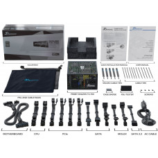 Блок питания Seasonic ATX 700W PRIME Fanless TX-700 80+ titanium (20+4pin) APFC 10xSATA Cab Manag RTL