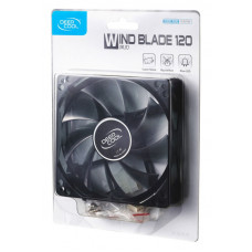 Вентилятор Deepcool WIND BLADE 120 120x120x25mm 3-pin 4-pin (Molex)26dB LED Ret