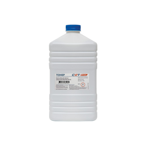 Тонер NF7Y для KONICA MINOLTA Bizhub C654 (CET) Yellow, 500г/бут, CET111115Y500