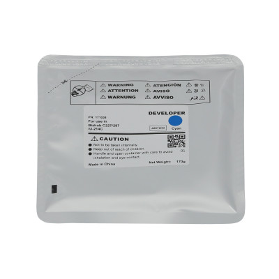 Девелопер IU-214C для KONICA MINOLTA Bizhub C227/C287 (CET) Cyan, 170г, 90000 стр., CET171038