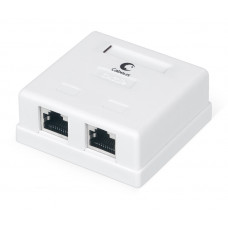 Розетка RJ-45 5 cat 2портa