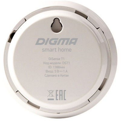 Датчик темпер./влажн. Digma DiSense Т1 белый