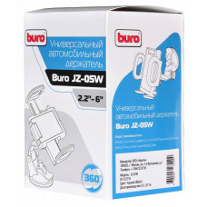 Держатель Buro JZ-05W черный для смартфонов 2.5-6"
