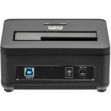 Док-станция для HDD AgeStar 3UBT7 SATA III пластик/алюминий серебристый 1