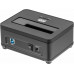 Док-станция для HDD AgeStar 3UBT7 SATA III пластик/алюминий серебристый 1