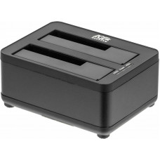Док-станция для HDD AgeStar 3UBT8 SATA III пластик/алюминий черный 2
