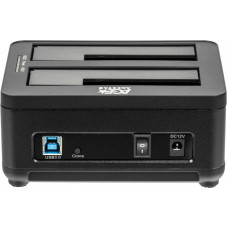 Док-станция для HDD AgeStar 3UBT8 SATA III пластик/алюминий черный 2