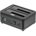Док-станция для HDD AgeStar 3UBT8 SATA III пластик/алюминий черный 2