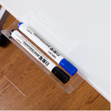 Доска стеклянная Deli 8735B стеклянная белый 60x90см стекло магнитный 4 магнита/2 маркера/стиратель