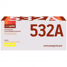 CF532A Картридж EasyPrint LH-CF532A для HP Color LaserJet Pro M154a/M154nw/M180n/M180fw (900 стр.) желтый, с чипом