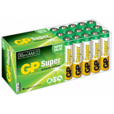 Элемент питания GP Super Alkaline 24A LR03 AAA (30шт) 