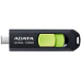 Флеш Диск A-Data 128Gb Type-C UC300 ACHO-UC300-128G-RBK/GN USB3.2 черный/зеленый