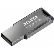 Флеш Диск A-Data 16Gb UV250 AUV250-16G-RBK USB2.0 серебристый