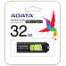 Флеш Диск A-Data 32Gb Type-C UC300 ACHO-UC300-32G-RBK/GN USB3.2 черный/зеленый