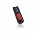 Флеш Диск A-Data 64GB Classic C008 AC008-64G-RKD USB2.0 красный/черный
