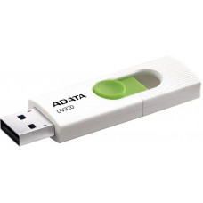 Флеш Диск A-Data 64GB UV320 AUV320-64G-RWHGN USB3.2 белый/зеленый