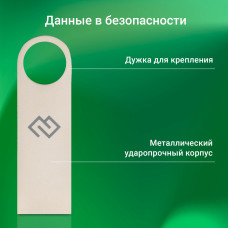 Флеш Диск Digma 256GB DRIVE3 DGFUL256A30SR USB3.0 серебристый