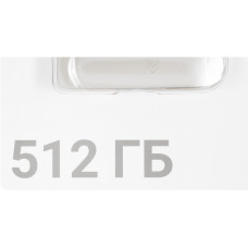Флеш Диск Digma 512Gb DRIVE3 DGFUM512A30SR USB3.0 серебристый