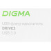 Флеш Диск Digma 512Gb DRIVE3 DGFUM512A30SR USB3.0 серебристый