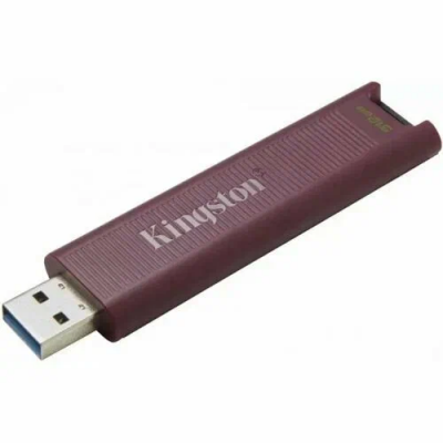 Флеш Диск Kingston 512Gb DataTraveler Max DTMAXA/512GB USB3.2 черный/бордовый Флеш Диск Kingston 512Gb DataTraveler Max DTMAXA/512GB USB3.2 черный/бордовый