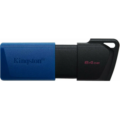 Флеш Диск Kingston 64Gb DataTraveler Exodia M DTXM/64GB USB3.0 черный/синий Флеш Диск Kingston 64Gb DataTraveler Exodia M DTXM/64GB USB3.0 черный/синий