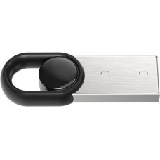 Флеш Диск Netac 16Gb UM2 NT03UM2N-016G-20BK USB2.0 серебристый/черный