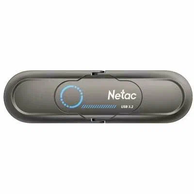 Флеш Диск Netac 256GB US9 NT03US9C-256G-32TA USB3.2 серый