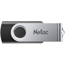 Флеш Диск Netac 32GB U505 NT03U505N-032G-20BK USB2.0 черный/серебристый