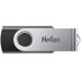 Флеш Диск Netac 32GB U505 NT03U505N-032G-20BK USB2.0 черный/серебристый