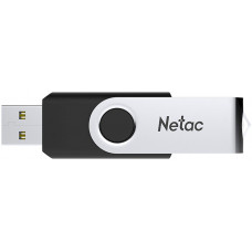 Флеш Диск Netac 32GB U505 NT03U505N-032G-20BK USB2.0 черный/серебристый