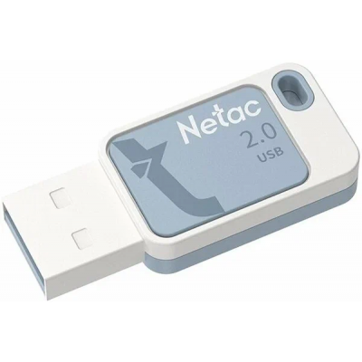 Флеш Диск Netac 64Gb UA31 NT03UA31N-064G-20BL USB2.0 синий