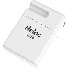 Флеш Диск Netac 8GB U116 NT03U116N-008G-20WH USB2.0 белый