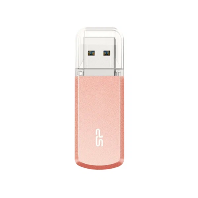 Флеш Диск Silicon Power 128GB Power Helios SP128GBUF3202V1P USB3.2 розовый