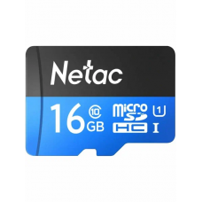 Флеш карта microSDHC 16GB Netac NT02P500STN-016G-R P500 + adapter