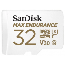 Флеш карта microSDXC 32GB Sandisk SDSQQVR-032G-GN6IA Max Endurance + adapter