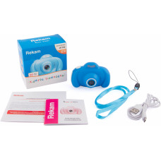 Фотоаппарат Rekam iLook K410i голубой 20Mpix 2" 720p microSD CMOS/Li-Ion