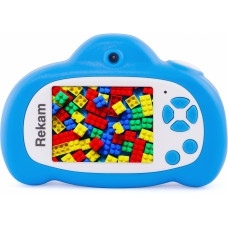 Фотоаппарат Rekam iLook K410i голубой 20Mpix 2" 720p microSD CMOS/Li-Ion