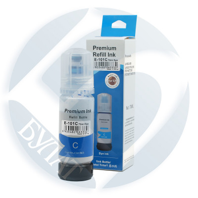 Контейнер с чернилами (с клапаном) Epson L4150/L6160 101/C13T03V24A Cyan (6k/70мл)