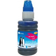 Чернила GG GG-T6642C голубой100мл для Epson L100, L110, L120, L130, L132, L210, L222