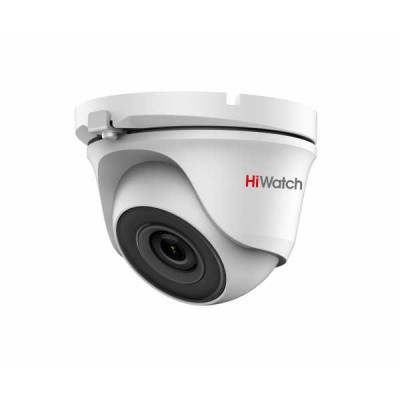 Камера видеонаблюдения аналоговая HiWatch DS-T203(B) 2.8-2.8мм HD-CVI HD-TVI цветная корп.:белый (DS-T203(B) (2.8 MM))