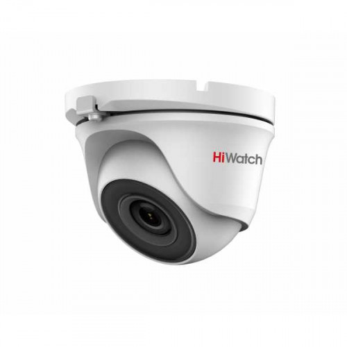 Камера видеонаблюдения аналоговая HiWatch DS-T203(B) 2.8-2.8мм HD-CVI HD-TVI цветная корп.:белый (DS-T203(B) (2.8 MM))