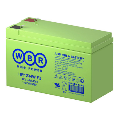 Аккумулятор WBR 12V 7,2Ah [GP1272]