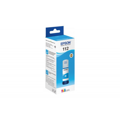 Картридж струйный Epson 112 C13T06C24A синий (6000стр.) (70мл) для Epson L11160/L15150/L15160/L6490/L6550/M15140