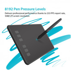 Графический планшет Huion Inspiroy H640P USB черный