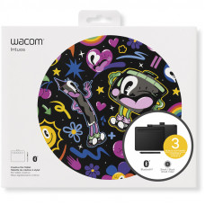 Графический планшет Wacom Intuos S CTL-4100WLK-N Bluetooth/USB черный